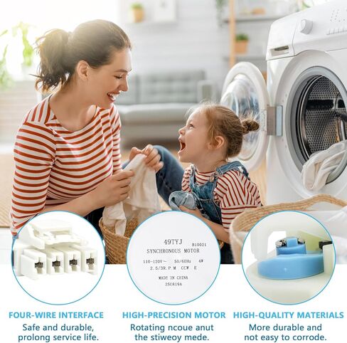 مجموعة أدوات تبديل وضع المحرك WH03X30517 المُحدثة، 4 قطع مع حزام WH01X27538، وقابض WH05X24185 وزنبرك WH01X24434، متوافق مع غسالات التحميل العلوي GE Hotpoint، وإصلاح عدم الدوران، ومشاكل التحريض in Kuwait