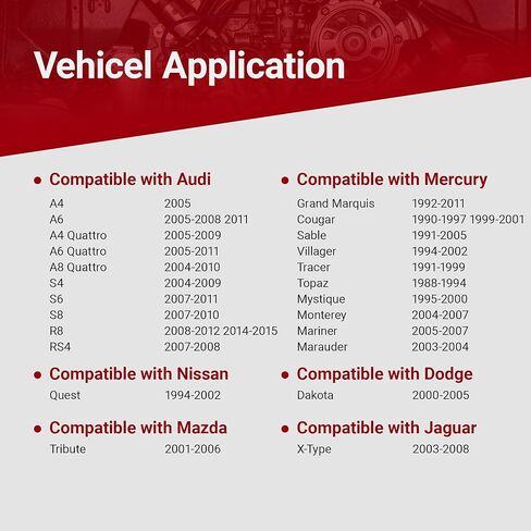 استبدال أنبوب فتحة تكييف الهواء لسيارة Ford Taurus Mustang Escort E-150 Econoline Grand Marquis Fiesta Aerostar Focus Tempo متوافق مع Mercury Grand Marquis Cougar Sable Villager Tracer in Kuwait