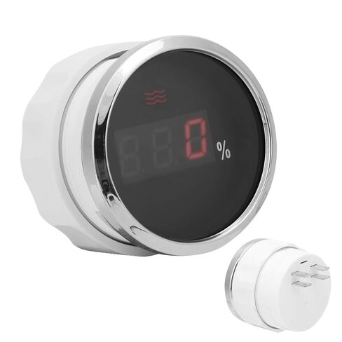 Car Digital Water Level Meter 52mm Gauge with Red LED Backlight, IP67 in Kuwait