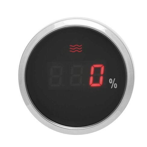 Car Digital Water Level Meter 52mm Gauge with Red LED Backlight, IP67 in Kuwait
