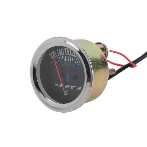 Metal Water Temperature Gauge 52mm 12V for Cars 38-104℃ with Bracket & Fittings in Kuwait