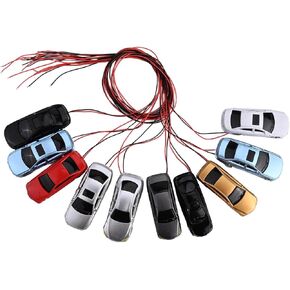 10Pcs HO Scale 1:87~1:100 Illuminated Model Train Cars with Wires 6V Bulbs Layout Building Accessories Scenery in Saudi Arabia