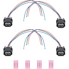 Wires Ignition Coil Connector Wiring Plug Pigtail Harness 6Pcs Compatible with 2003-2008 Honda Pilot Ridgeline 2001-2006 Acura MDX 2004-2007 Saturn Vue V6 3.5L in Kuwait