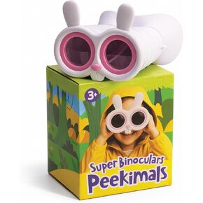 Peekimals Kids Binoculars | Bunny Rabbit | Cute Animal Toddler Binoculars | Nature Discovery & Forest Play for Toddlers | Designed for Ages 3+ in Kuwait