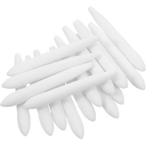 NOLITOY 20Pcs Replacement Nibs for Acrylic Paint Markers (5mm Fine Tip ONLY), White Round Refill Tips Compatible with Standard Paint Pens for Canvas Art in Kuwait