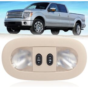 LED Reading Light for 2008-2010 Ford F250 F350 F450 F550 Super Duty Interior Dome Roof Map Lamp Cab Light Overhead Consoles(Gray) in Saudi Arabia
