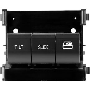 Overhead Console Sunroof Switch for Ford F150 2009-2017, Ford F250 F350 F450 F550 Super Duty 2011-2017,Rear Sliding Window Switch Control Sunshade Switch 9L3Z15B691DA,SW6643,DS3029,601603(3 Buttons) in Saudi Arabia
