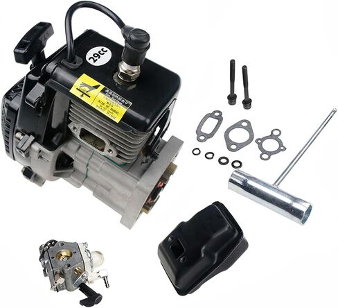 FLMLF 29cc 2 Stroke Engine RC Car Motor Kit for 1/5 HPI Baja Losi 5ive T FG GOPED RC Car Parts in Kuwait
