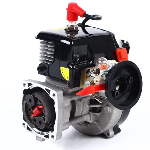 محرك بنزين مبرد بالهواء 30.5CC، محرك روفان ثنائي الأشواط 4 بولت لـ HPI Baja 5b 5T King Motor LOSI FG GoPed in Kuwait