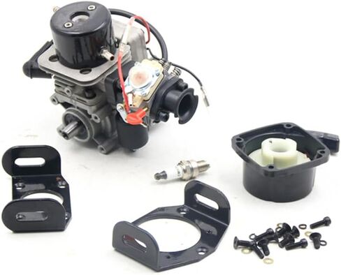 Rc Marine 2-Stroke 4 Bolt 26cc Engine for Racing Boat Zenoah Rcmk QJ Engines G260 PUM Parts in Kuwait