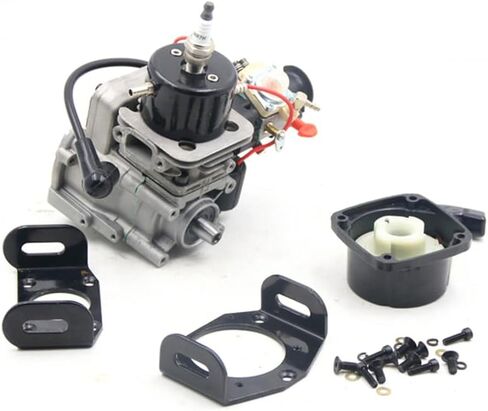 Rc Marine 2-Stroke 4 Bolt 26cc Engine for Racing Boat Zenoah Rcmk QJ Engines G260 PUM Parts in Kuwait