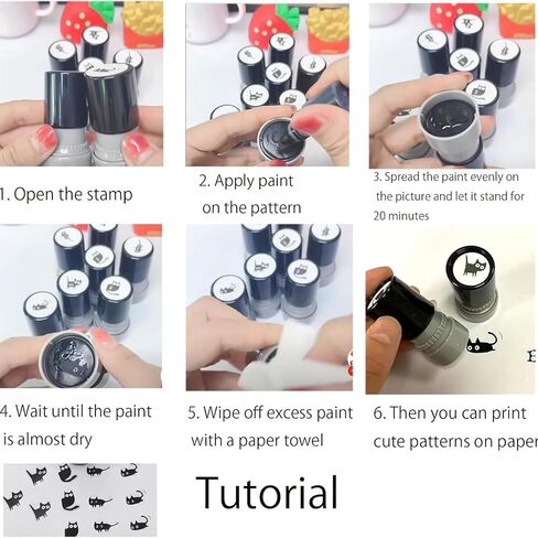 2026 Novelty Cute Black Cat Kitten Stamps for Stamp Cards, Letters and Diaries Decorative Mini Stamps Teacher Reward Stamp Pattern Pet Kitten Meow 4-Piece Set in Kuwait
