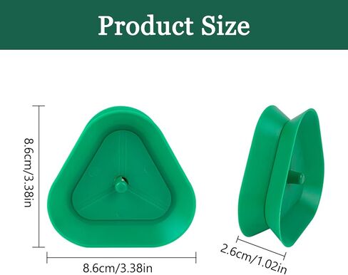 ZUFECY 4-Pack حامل بطاقات مثلثة، حاملات ABS صغيرة خفيفة الوزن للأطفال وكبار السن، 4 ألوان مع تصميم زر ضغط لحفلات البوكر، وألعاب البطاقات المدرسية والعائلية in Kuwait