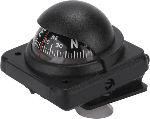 Car Compass, Accurate Direction Pointing with Calibration Tool, Magnetic Direction Finder, Reverse Magnetic Steel for Drivers, Campers, RV Owners, Boaters, Auto Navigation, Camping in Kuwait