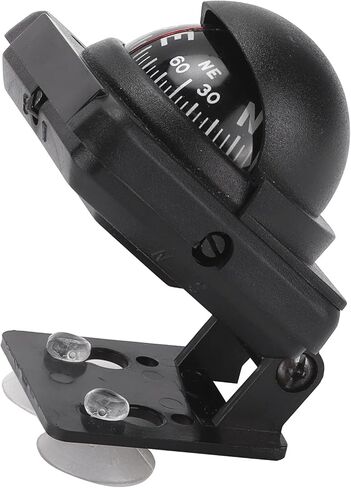 Car Compass, Accurate Direction Pointing with Calibration Tool, Magnetic Direction Finder, Reverse Magnetic Steel for Drivers, Campers, RV Owners, Boaters, Auto Navigation, Camping in Kuwait