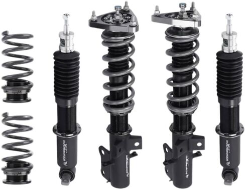 T7 Coilovers 24 Step Damper Kit متوافق مع موستانج S550 2015 2023 in Kuwait