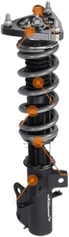 T7 Coilovers 24 Step Damper Kit متوافق مع موستانج S550 2015 2023 in Kuwait