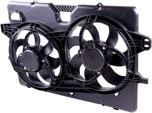 ALEGE Radiator Condenser Fan Assembly Fit for 2008-2012 for Ford Escape 2008-2011 for Mazda Tribute, Replace OE:621-038 in Kuwait