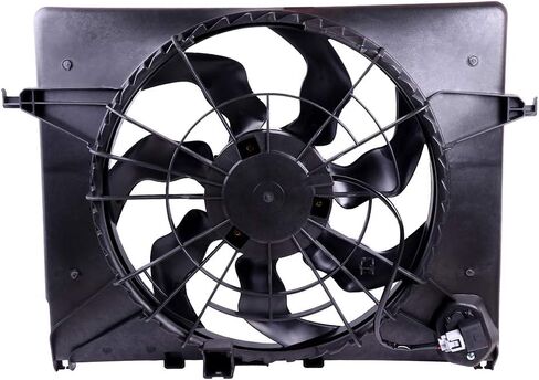 ALEGE Radiator Fan Assembly Fit for 2011-2013 for Hyundai Sonata, Replace OE:621-477 in Kuwait