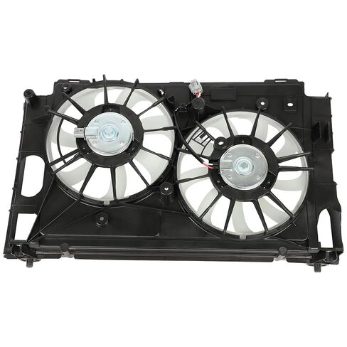 ALEGE Condenser and Cooling Fan Fit for 2011-2017 for Lexus CT200h 2012-2015 for Toyota Prius Plug-in, Replace OE:621-369 in Kuwait