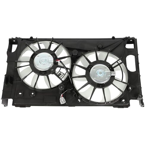ALEGE Condenser and Cooling Fan Fit for 2011-2017 for Lexus CT200h 2012-2015 for Toyota Prius Plug-in, Replace OE:621-369 in Kuwait