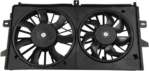 ALEGE Radiator Condenser Fan Assembly Fit for 2006-2011 for Chevrolet Impala 2006-2007 for Chevrolet Monte Carlo, Replace OE:621420 in Kuwait