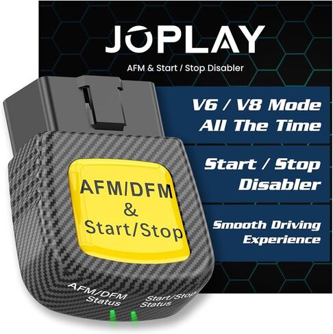 JOPLAY AFM DFM OBD2 Start-Stop Preference Memory Plug-in Device, Automotive Grade, Low Power Draw, Compatible with Silverado Sierra Tahoe Yukon Cadillac, No ECU Modification in Kuwait