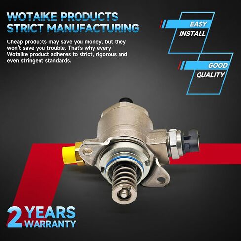 06J127025G High Pressure Fuel Pump Compatible with 2010-2016 Audi A4, 2011-2017 Audi Q5, 2012-2015 Audi A6, 2010-2014 Audi A5, 2013-2016 Audi allroad 2.0L 06J127025F 06J127025D in Kuwait