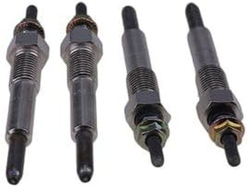 Glow Plug 8-94387-612-1 8-97044-037-1 8-97043-744-0 4 قطع - متوافق مع محرك Isuzu Fits 4JG2 4JG2T 4JG1 - استبدال ما بعد البيع in Kuwait