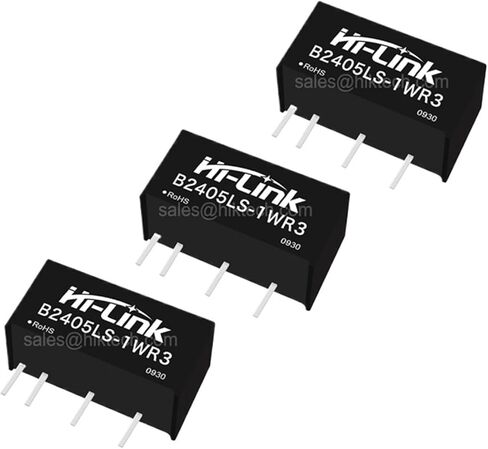 50pcs/lot of B2405LS-1WR3 1W 24V to 5V 0.2A DC DC Converter Power Supply Module 90% Efficiency in Kuwait