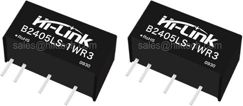 50pcs/lot of B2405LS-1WR3 1W 24V to 5V 0.2A DC DC Converter Power Supply Module 90% Efficiency in Kuwait
