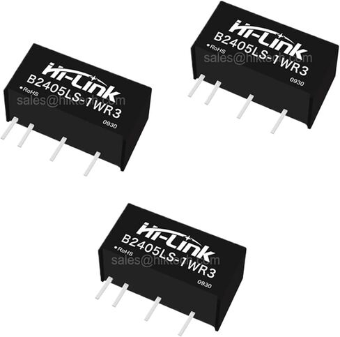 50pcs/lot of B2405LS-1WR3 1W 24V to 5V 0.2A DC DC Converter Power Supply Module 90% Efficiency in Kuwait