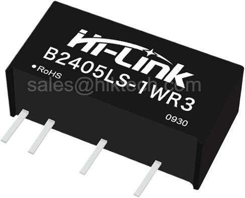 50pcs/lot of B2405LS-1WR3 1W 24V to 5V 0.2A DC DC Converter Power Supply Module 90% Efficiency in Saudi Arabia
