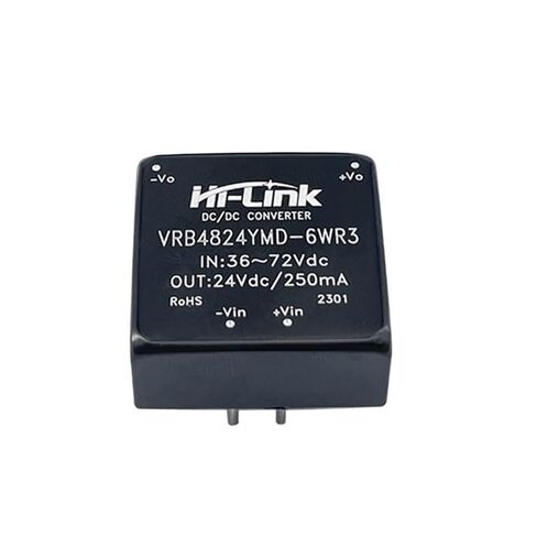 10pcs/lot Model VRB4824YMD-6WR3 6W 48V to 24V 250mA DC DC Converter Power Supply in Kuwait