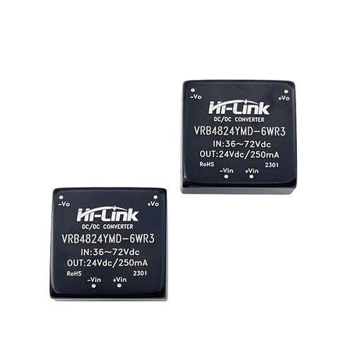 10pcs/lot Model VRB4824YMD-6WR3 6W 48V to 24V 250mA DC DC Converter Power Supply in Kuwait