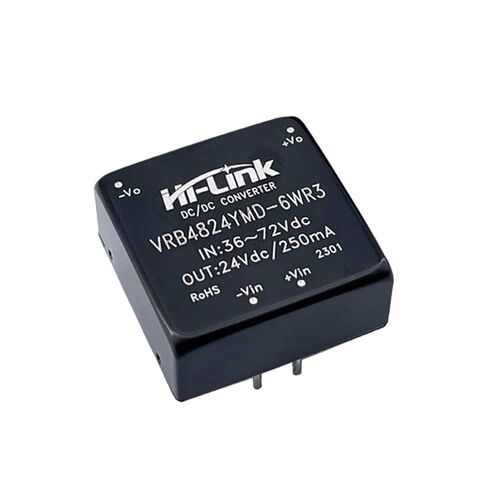 10pcs/lot Model VRB4824YMD-6WR3 6W 48V to 24V 250mA DC DC Converter Power Supply in Kuwait
