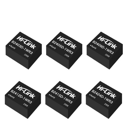 50pcs/lot Small Size B2405D-1WR3 1W 24V 5V DC DC Converter Power Supply Module 91% Efficiency in Saudi Arabia