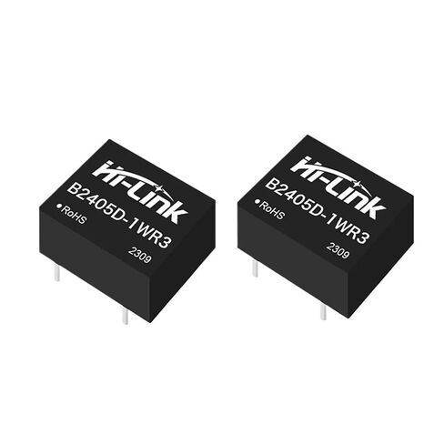 50pcs/lot Small Size B2405D-1WR3 1W 24V 5V DC DC Converter Power Supply Module 91% Efficiency in Saudi Arabia