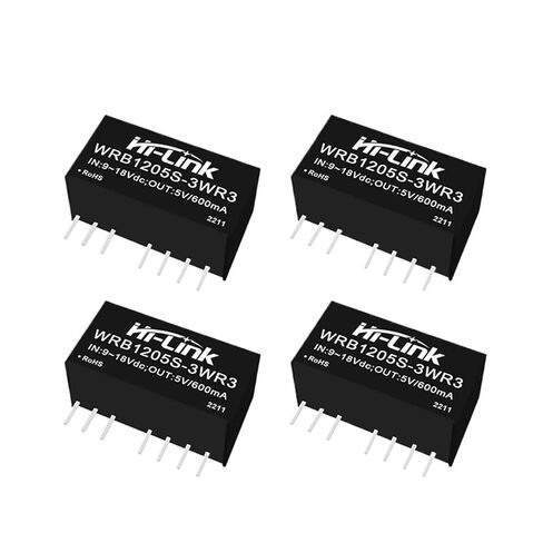 10 قطعة WRB1205S-3WR3 نموذج 3 واط 12Vto5V 0.6A تيار مستمر تيار مستمر محول معزولة وحدة امدادات الطاقة in Kuwait