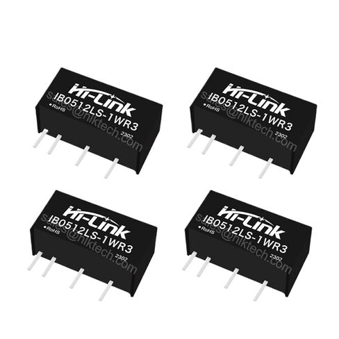 10pcs/lot IB0512LS-1WR3 1W 12V 84mA Output DC DC Converter High-Efficiency Isolated Power Supply Intelligent Module in Kuwait