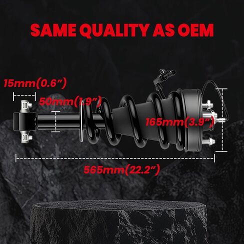 2PCS Pair Front w/Magnetic Strut Shock Assembly Fit for 2015-2020 Cadillac Escalade, Fit for Chevy Tahoe Suburban Silverado, Fit for GMC Sierra 1500 Yukon XL Replace 84176631 84977478 in Kuwait