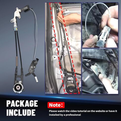 85016-08010 Power Sliding Door Cable Assembly - Driver Side Left Fit for 2011-2020 Toyota Sienna - Replaces 85016-08011 in Kuwait