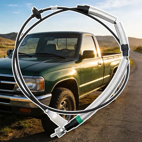 كابل عداد السرعة 83710-34090 متوافق مع شاحنة بيك اب Toyota 1994-1998 2.4L 2.7L 3.0L OE مجموعة كابل محرك سبيدو البديلة in Kuwait