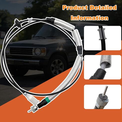 كابل عداد السرعة 83710-34090 متوافق مع شاحنة بيك اب Toyota 1994-1998 2.4L 2.7L 3.0L OE مجموعة كابل محرك سبيدو البديلة in Kuwait