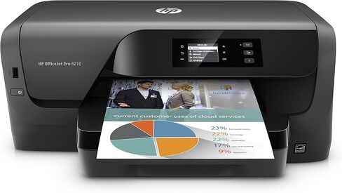HP OfficeJet Pro 8210 Wireless Color Printer, HP Instant Ink & Amazon Dash Replenishment ready (D9L64A) (Renewed) in Kuwait