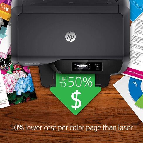 HP OfficeJet Pro 8210 Wireless Color Printer, HP Instant Ink & Amazon Dash Replenishment ready (D9L64A) (Renewed) in Kuwait
