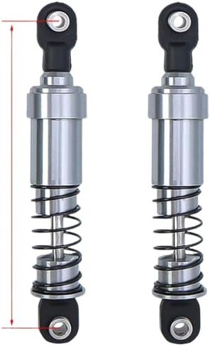 Aluminum Oil-Filled Shock Absorbers 75mm-115mm for 1/10 Scale RC Crawlers(115mm 2Pcs) in Kuwait