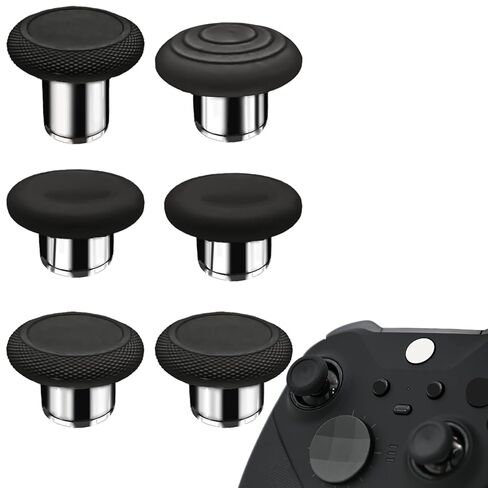 6 في 1 عصا إبهام بديلة لوحدة تحكم Xbox Elite 2، قم بتبديل عصا التحكم المغناطيسية لوحدة تحكم Xbox One Elite Series 2 قطع بديلة لوحدة تحكم Xbox Elite 2 in Saudi Arabia