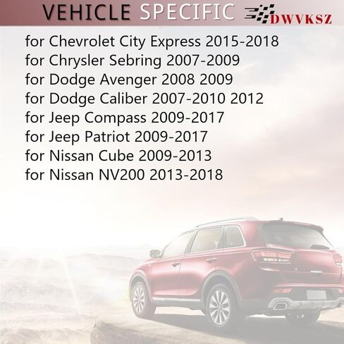Replace Rear Drum Brake Adjuster for Dodge Caliber 2.0L 2007 2008 2009 2010 2012, for Nissan Cube 1.8L 2009 2010 2011 2012 2013, for Caliber 2.4L 2007 2008 2009 2010 Left & Right, 2 Pack in Kuwait