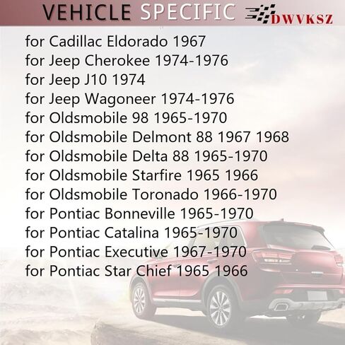 زنبرك برغي ضبط فرامل الطبل الأمامي لسيارة Oldsmobile Starfire 7.0L 1965 1966، لسيارة Toronado 7.0L 1966 1967، لسيارة Jeep Cherokee 4.2L 1974 1975 1976 يستبدل # F73180S، H73180S، عبوة واحدة in Kuwait